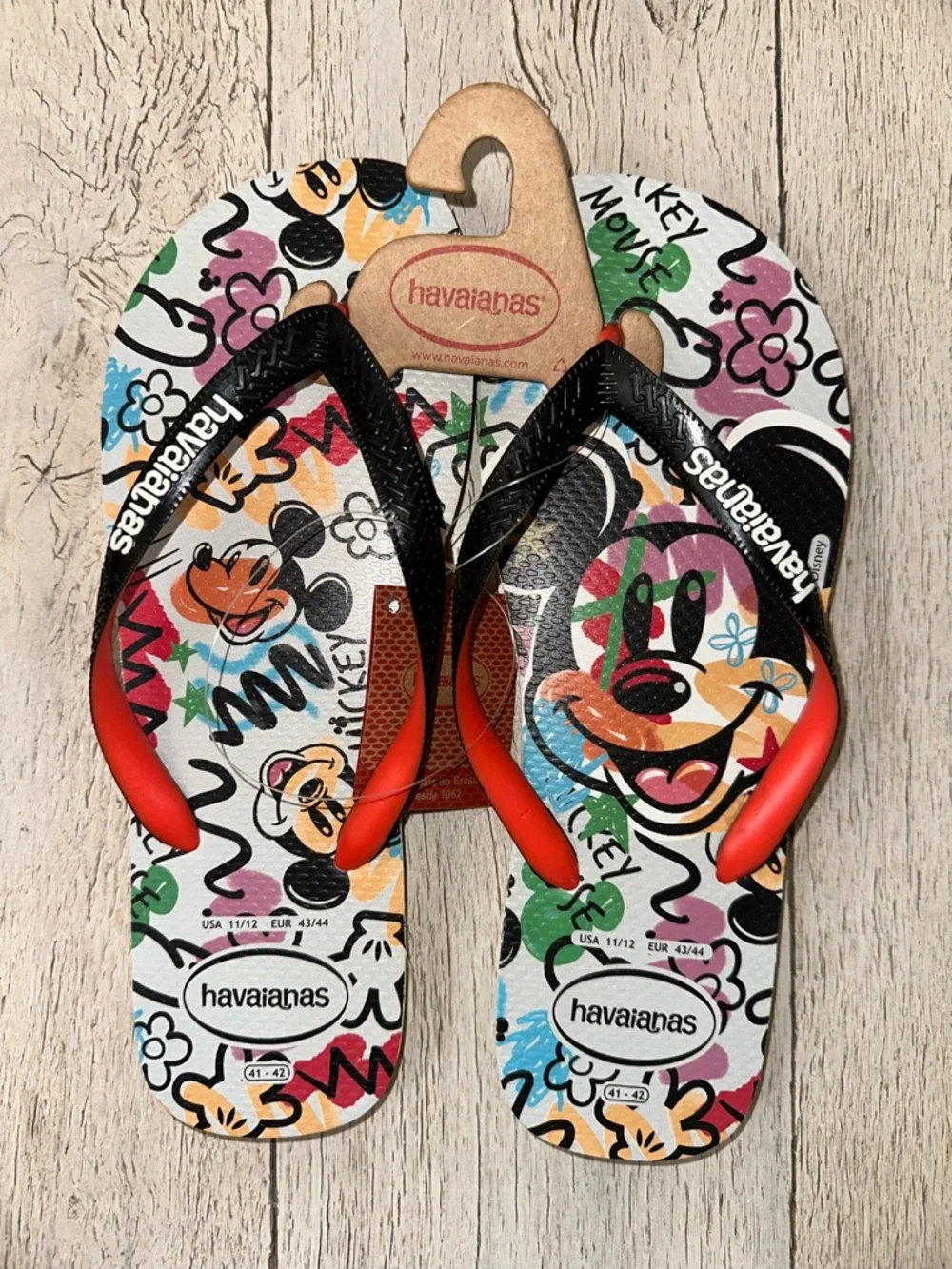 Havaianas Mickey Mouse Doodle Sandals
